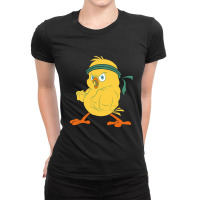 Chick Karate Ladies Fitted T-shirt | Artistshot