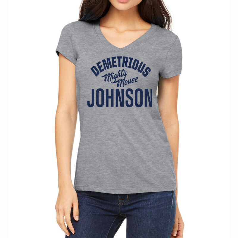 Demetrious Johnson Women's V-Neck T-Shirt by kamjookaiyeee | Artistshot