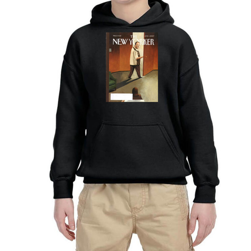 Limited Edition Tony Soprano New Yorker Cover Youth Hoodie by Estrada Link | Artistshot