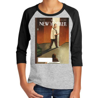 Limited Edition Tony Soprano New Yorker Cover Youth 3/4 Sleeve | Artistshot