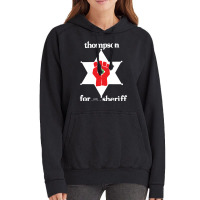 Hunter S Thompson For Sheriff Love Vintage Hoodie | Artistshot