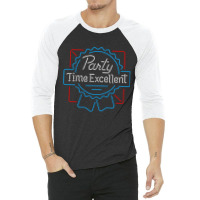 Party Time 3/4 Sleeve Shirt | Artistshot