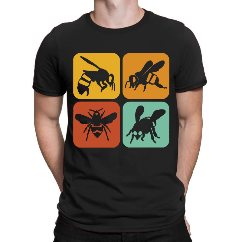 Bee  Retro Bees I Aesthetic I Wild Bee I Bumble Bee T-shirt | Artistshot