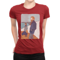 Once Movie  Glen Hansard  Marketa Irglova Ladies Fitted T-shirt | Artistshot