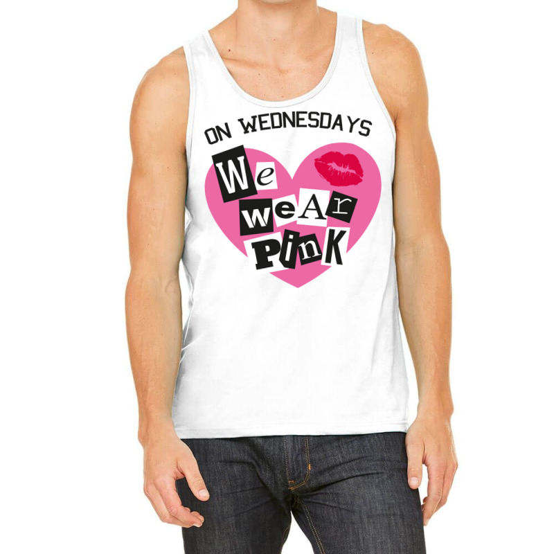 On Wednesdays We Wear Pink Burn Book Font  Music Tank Top by vllaidenisoi | Artistshot