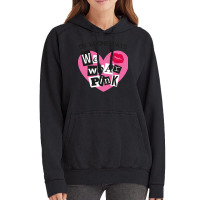 On Wednesdays We Wear Pink Burn Book Font  Music Vintage Hoodie | Artistshot