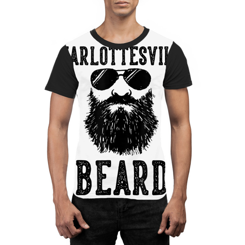 Keep Charlottesville Virginia Beard Funny Hipster Retro Graphic T-shirt | Artistshot