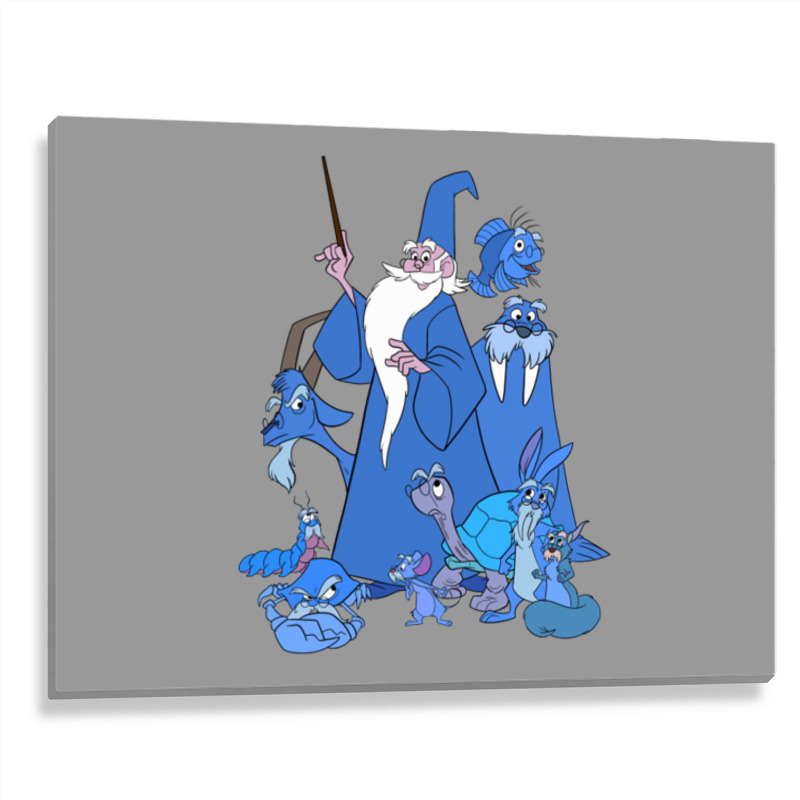 Merlin’s Menagerie Metal Print Horizontal | Artistshot