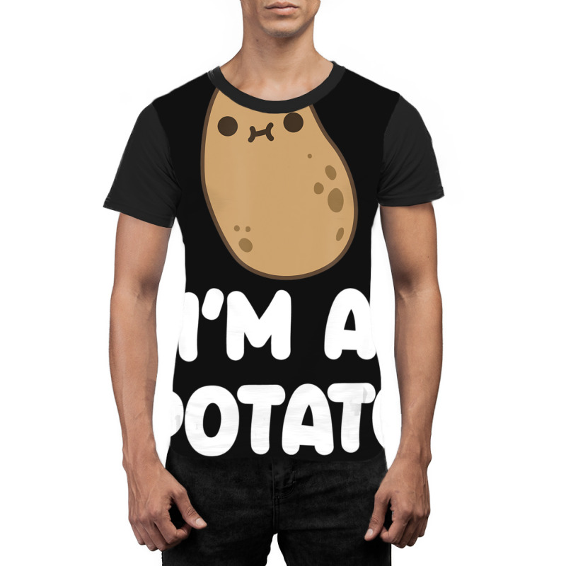 I'm A Potato Food Vegetable Lover Kawaii Style Graphic T-shirt by namnguyen | Artistshot