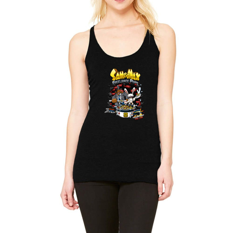 Sam & Max Freelance Pops Racerback Tank by TerryPhelps | Artistshot