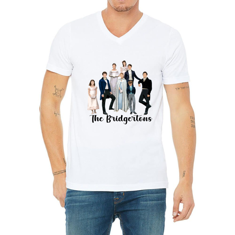 The Family V-Neck Tee by WILLIAMWARNER | Artistshot