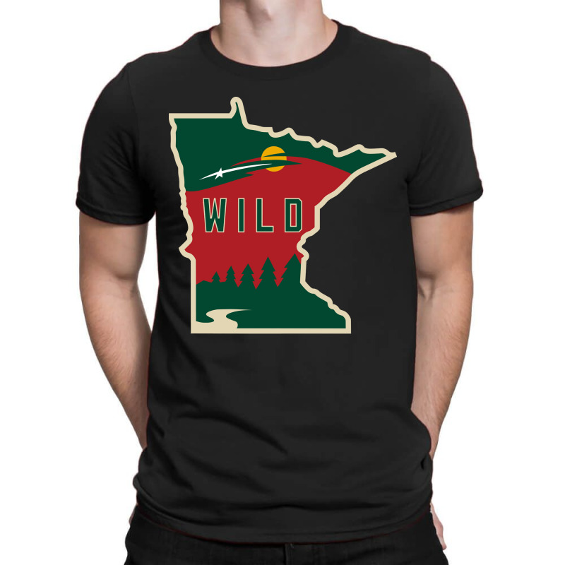 Mn Wild Outline T-shirt | Artistshot