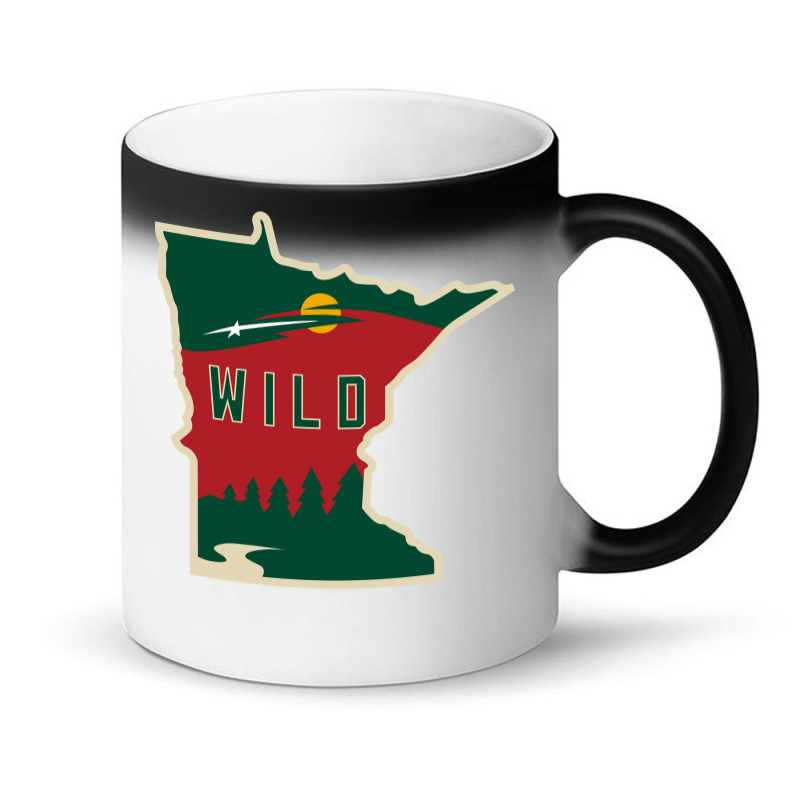 Mn Wild Outline Magic Mug | Artistshot