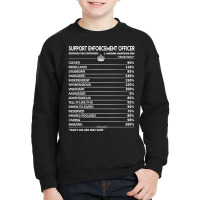 Limited Edition Support Enforcement Officer T Shirt - Support Enforcem Youth Sweatshirt | Artistshot