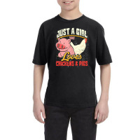 Chicken  Girls Pig Farmer Farming Farm Animal Chicken Youth Tee | Artistshot