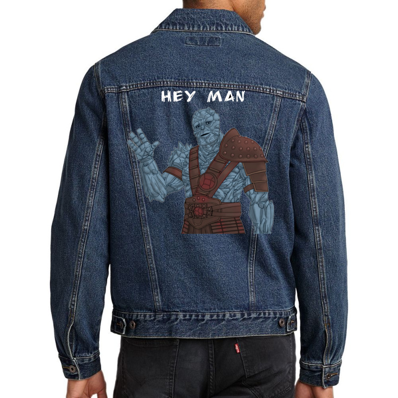 Korg Hey Man Men Denim Jacket by julionrokhumy | Artistshot