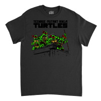 Old School Ninja Colour Classic T-shirt | Artistshot