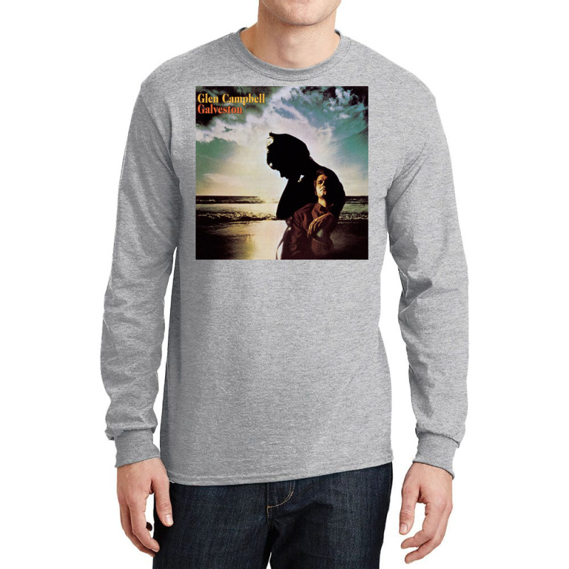 Glen Campbell   Galveston (1969) Long Sleeve Shirts by janebapancoh | Artistshot