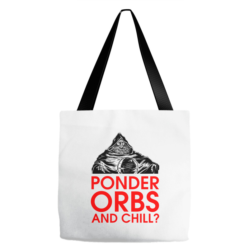 Orb Pondered Meme Tote Bags | Artistshot