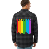 Limited Edition Tacoma Lgbt Pride Gift Flannel Shirt | Artistshot