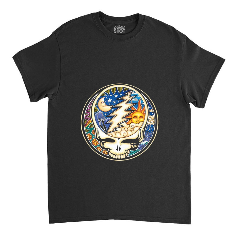 The Blitz Grateful On The Moon Light And Sun Classic T-shirt | Artistshot