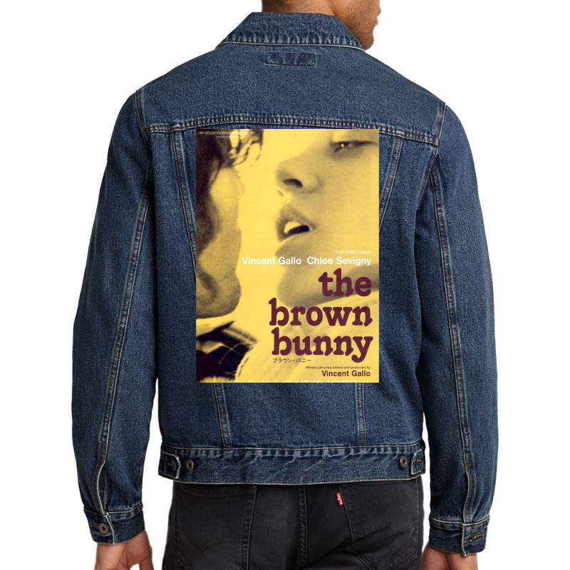 The Brown Bunny Japanese Poster Men Denim Jacket by dapoteequeen0 | Artistshot