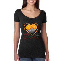 Hot Trend Valentine's Day Dia De Los Enamorados My Valentine Women's Triblend Scoop T-shirt | Artistshot