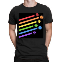 Rainbow Dice Set Tabletop Rpg Gaming T-shirt | Artistshot