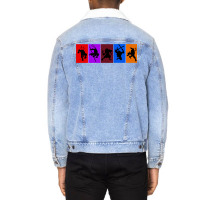 They're The Worlds Most Fearsome Fighting Team! Unisex Sherpa-lined Denim Jacket | Artistshot