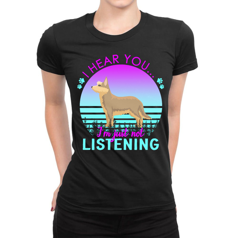 Berger Picard T  Shirt I Hear You I'm Just Not Listening Berger Picard Ladies Fitted T-Shirt by ratkemurphy717 | Artistshot