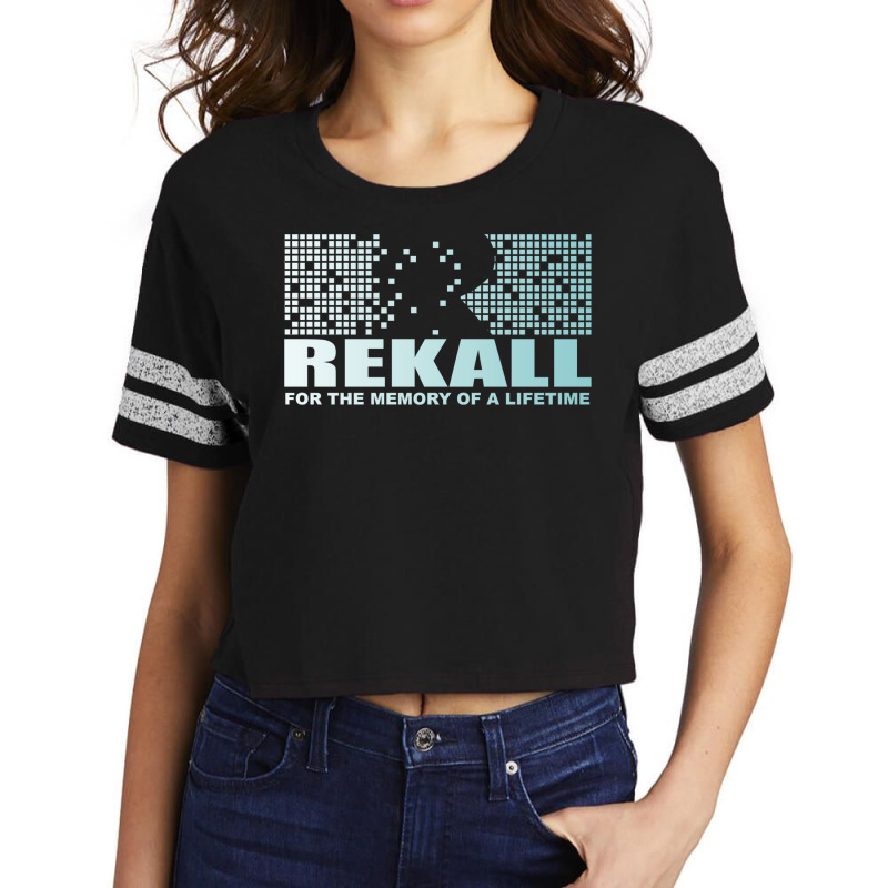 Rekall   For The Memory Of A Lifetime Scorecard Crop Tee by fiadthemzan | Artistshot