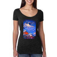 Everest T  Shirtmountain Everest T  Shirt Women's Triblend Scoop T-shirt | Artistshot