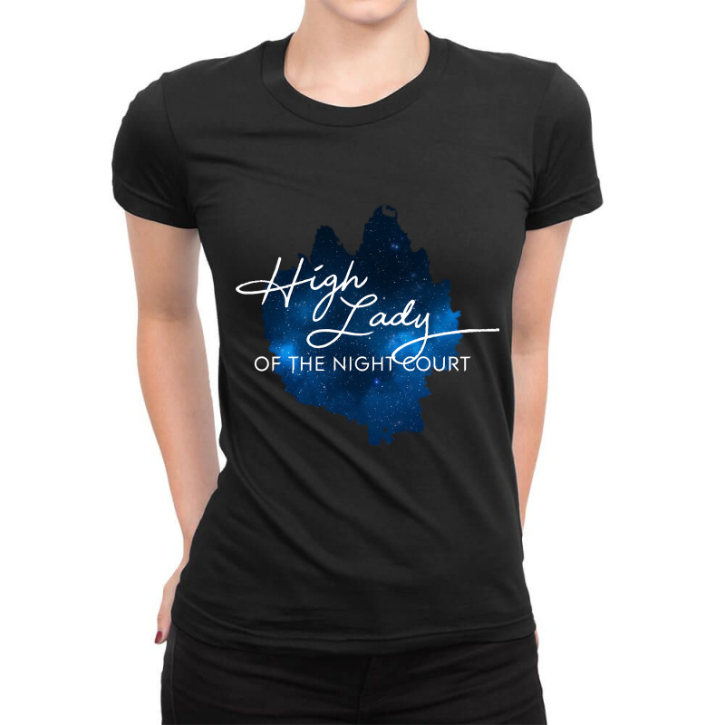 Trending High Lady Of The Night Court Ladies Fitted T-Shirt by Estrada Link | Artistshot