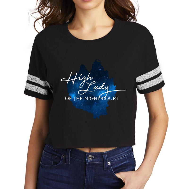 Trending High Lady Of The Night Court Scorecard Crop Tee by Estrada Link | Artistshot