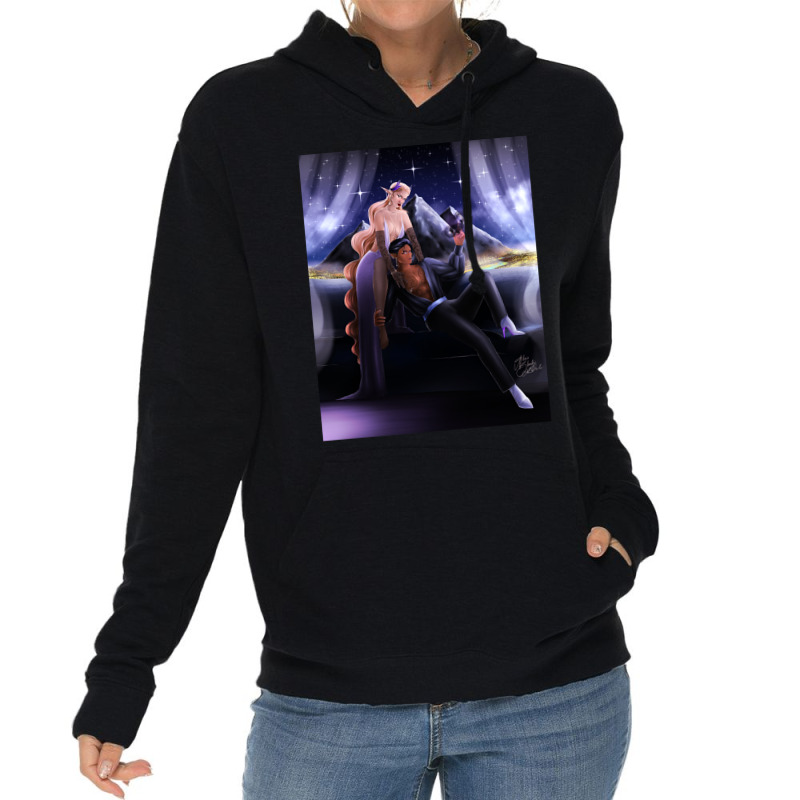 Hot Trend Lord And Lady Night Lightweight Hoodie by Estrada Link | Artistshot