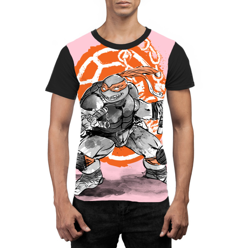 Michelangelo Sumi E Graphic T-shirt by iuratosowazig | Artistshot