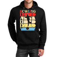 Fathers Day Gift Ideas T  Shirt Bowling Daddy Funny Daddy Papa Gifts F Unisex Hoodie | Artistshot