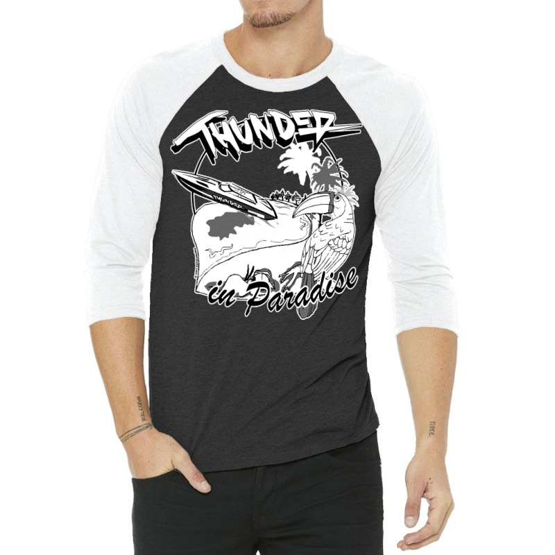 Thunder In Paradise 3/4 Sleeve Shirt | Artistshot