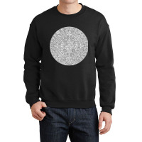 Piedra Del Sol - White Granite Aztec Calendar Sun Stone Crewneck Sweatshirt | Artistshot