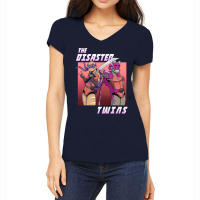 The Disaster Twins Women's V-neck T-shirt | Artistshot