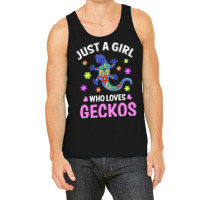 Gecko T  Shirt Just A Girl Who Loves Geckos T  Shirt Tank Top | Artistshot