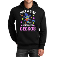 Gecko T  Shirt Just A Girl Who Loves Geckos T  Shirt Unisex Hoodie | Artistshot