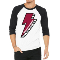 Hampden Sydney University Lightning Bolt 3/4 Sleeve Shirt | Artistshot