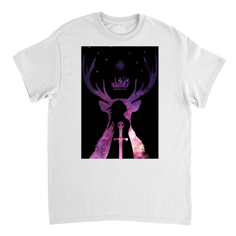 Limited Edition Throne Of Glass Aelin Fanart Classic T-shirt by Estrada Link | Artistshot