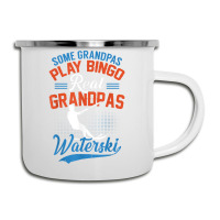 Mens Some Grandpas Play Bingo Real Grandpas Waterski Camper Cup | Artistshot