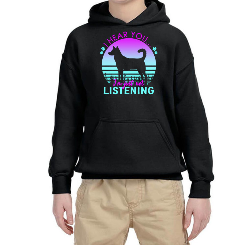 Canaan Dog T  Shirt I Hear You I'm Just Not Listening Canaan Dog Lover Youth Hoodie by ratkemurphy717 | Artistshot