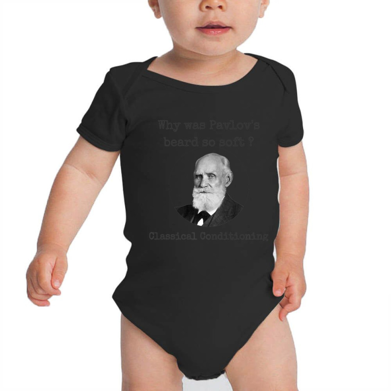 Psychology Pavlov's Beard Joke Classical Conditioning Baby Bodysuit by tintruong | Artistshot