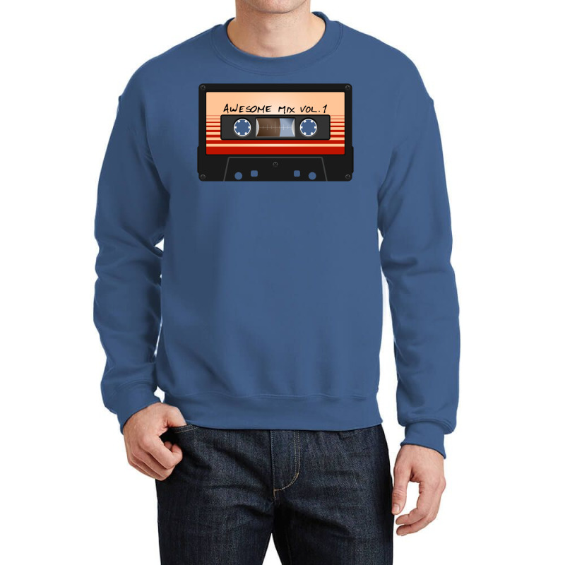 Awesome Mix Vol. 1 Crewneck Sweatshirt by salayobatrazf | Artistshot