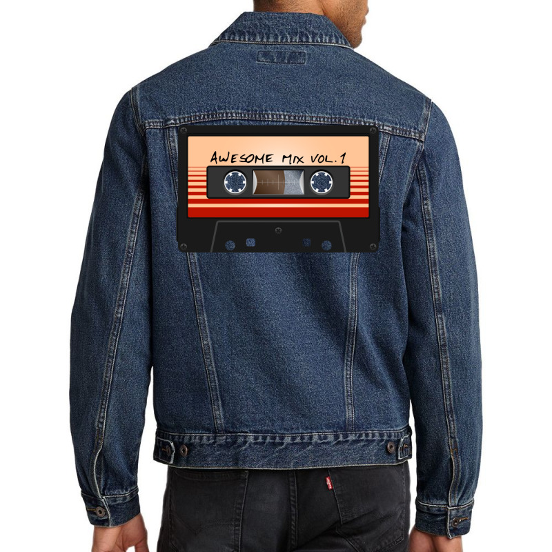 Awesome Mix Vol. 1 Men Denim Jacket by salayobatrazf | Artistshot