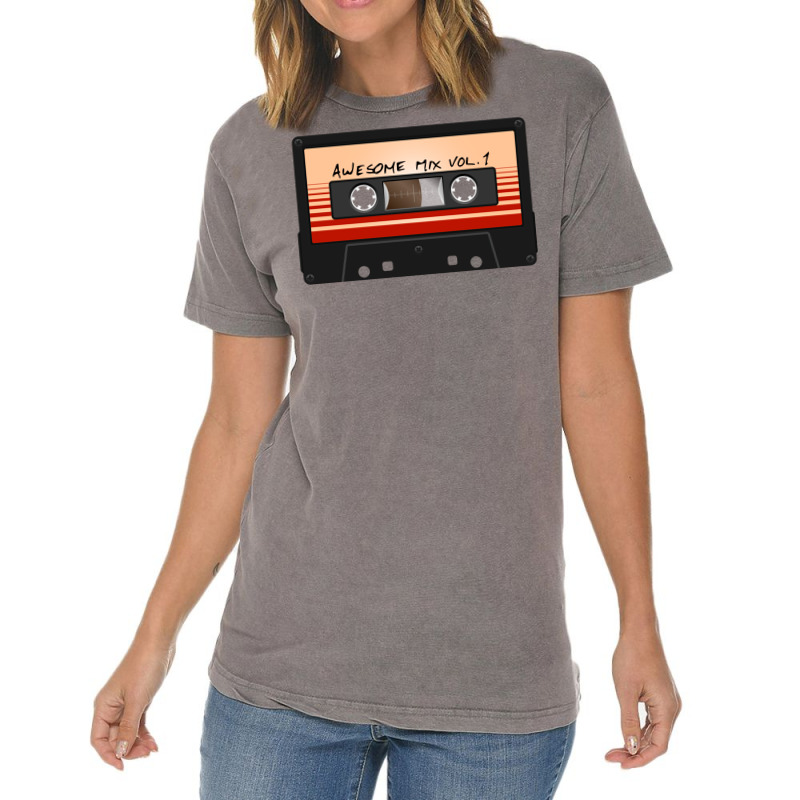 Awesome Mix Vol. 1 Vintage T-Shirt by salayobatrazf | Artistshot